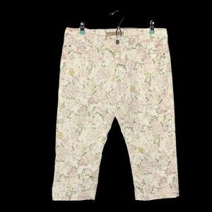 Liverpool‎ Jeans Company Floral Capris Size 14